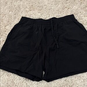 Black Casual Shorts